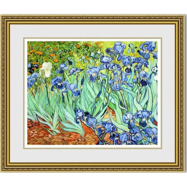 ゴッホ 「アイリス」 キャンバスの購入なら【絵画販売のアート