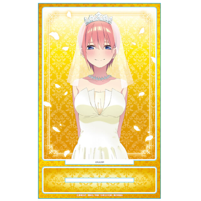 映画「五等分の花嫁」 アクリルポートレートA［中野一花 ウェディング