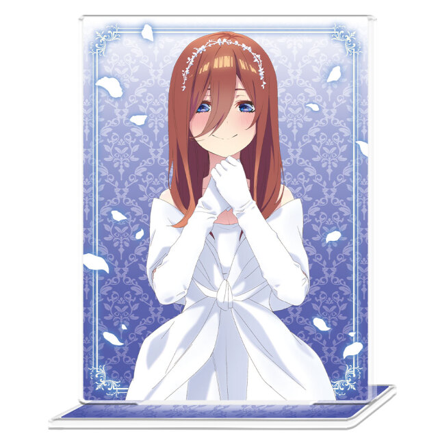 映画「五等分の花嫁」 アクリルポートレートC［中野三玖 ウェディング