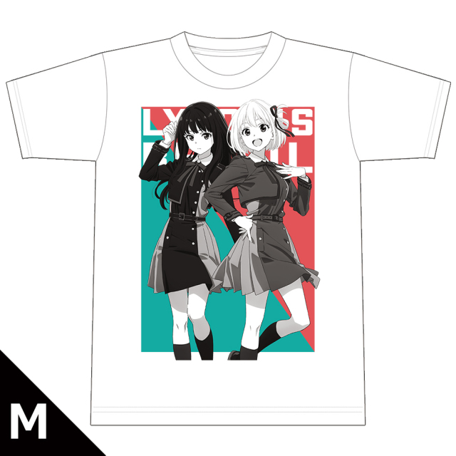 リコリス・リコイル Tシャツ［千束＆たきな］ Mサイズ