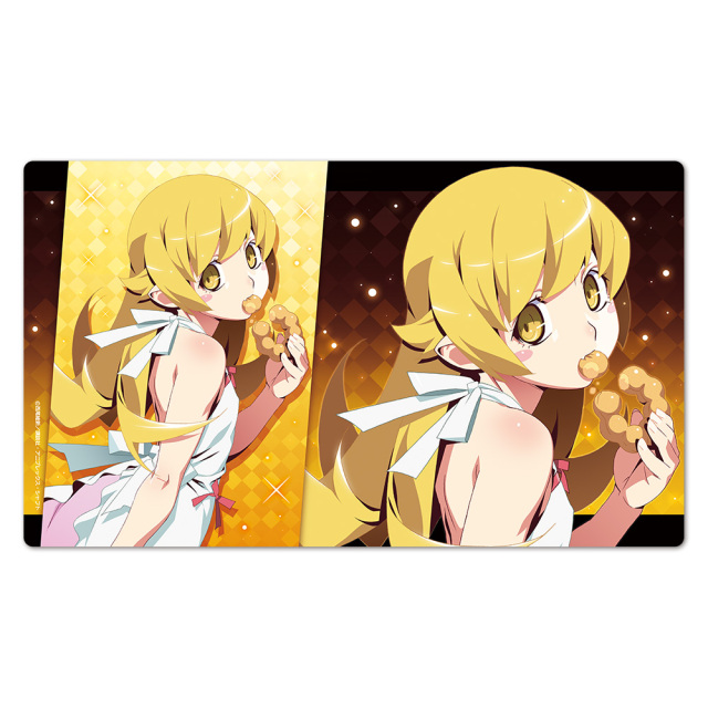 非売品ラバープレイマットスリム「真宵＆忍」　ダブルチャンス 真宵&忍 ラバープレイマットスリム ダブルチャンス景品 トレカアイテム