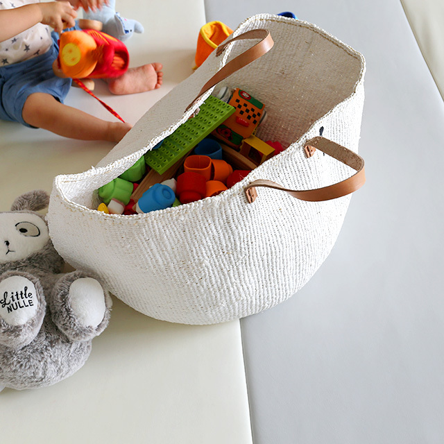 Mifuko ミフコ｜Kiondo バスケット［サイザル麻×再生プラスチック