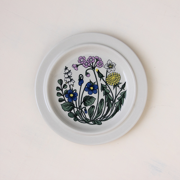 ヴィンテージ】Arabia/アラビア/Flora/フローラ/プレート（20cm