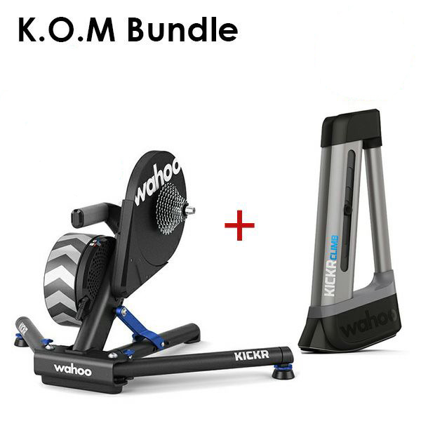 Wahoo (ワフー) 【K.O.M Bundle】 KICKR+KICKR CLIMB Smart Bike