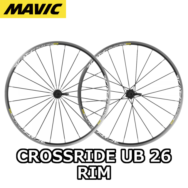 MAVIC 2024 CROSSRIDE UB 26 RIM WHEEL SET マヴィック 2024年 クロ