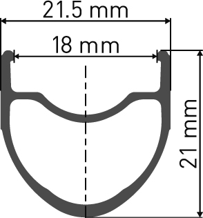 DT SWISS PR 1400 DICUT OXIC 21 RIM BRAKE Front/Rear Wheels Set