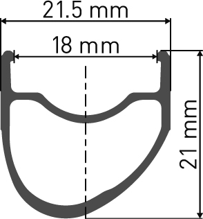 DT SWISS PR 1400 DICUT OXIC 21 RIM BRAKE Front/Rear Wheels Set