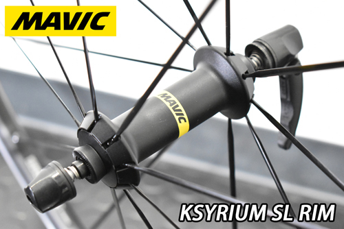 MAVIC KSYRIUM SL RIM BRAKE TUBELESS ALUMINIUM WHEEL マビック