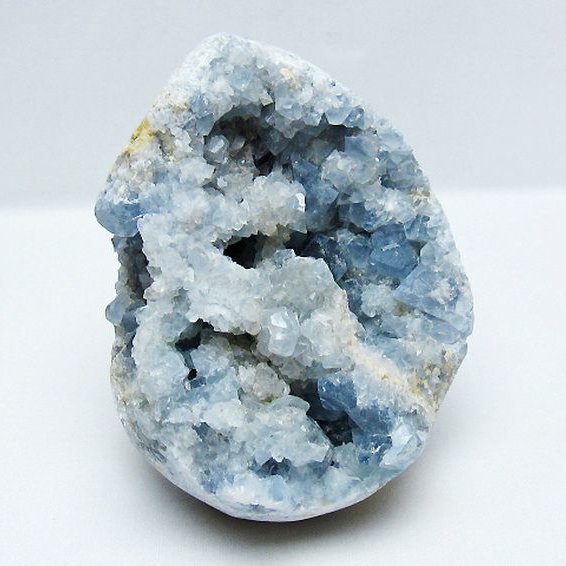 1.3Kg セレスタイト 天青石 原石[t385-14607]