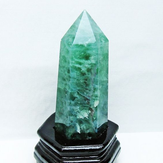 フローライト 六角柱[t634-5457]