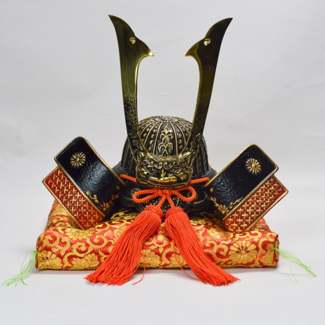 名入れ木札無料】 【送料無料】 出世兜 鉄製 特大 / 五月人形 兜 武者