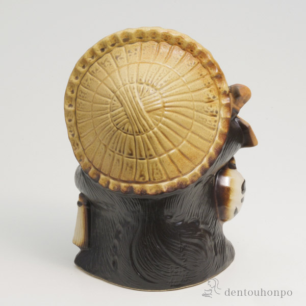 開運狸 10号 / 置物 幸運 風水 縁起物 人気 信楽焼 ≪在庫確認後、10