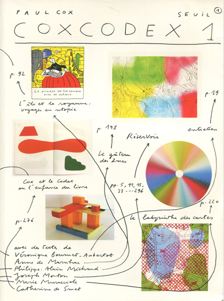 古書古本 dessin：PAUL COX: COXCODEX 1（ポール・コックス）