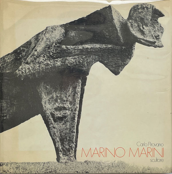 古書古本 dessin： Calro Pirovano: MARINO MARNI scultore（マリノ