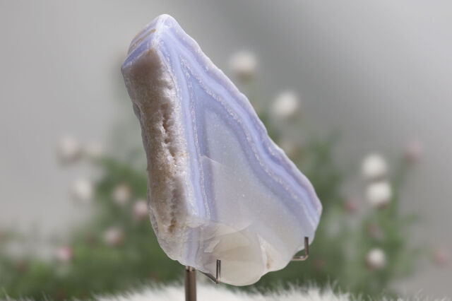 ブルーレースアゲート/空色縞瑪瑙(G746)