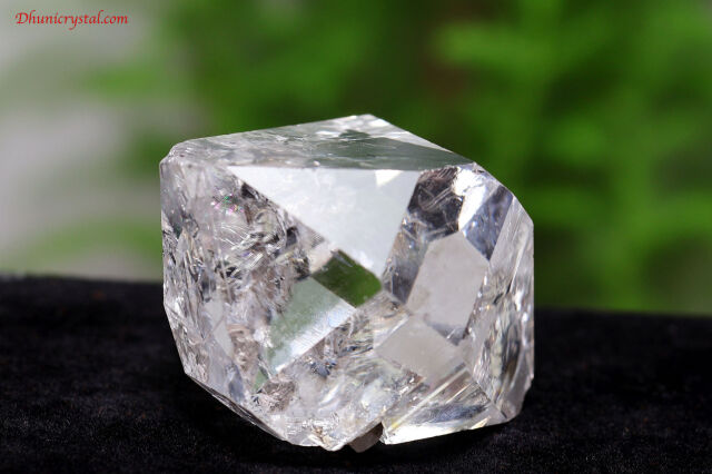 ハーキマーダイヤモンド原石/虹入り(A811)