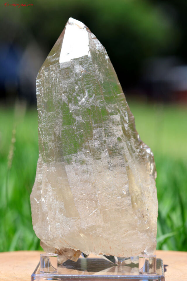 シトリン・エレスチャル原石/ダブルターミネート(T162)