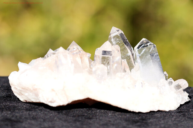 ゴールデン・ハーキマーダイヤモンド原石/虹入り(A815)