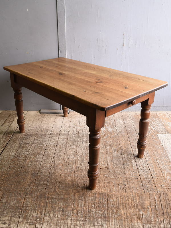 イギリス アンティーク パインテーブル 12748