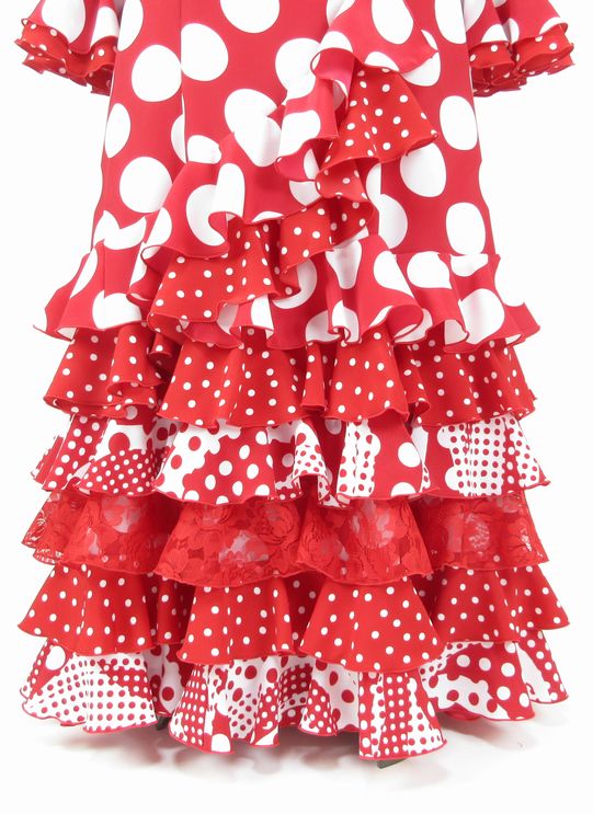 赤白水玉 フラメンコ 発表会