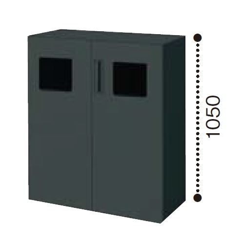 コクヨ KOKUYO エディア〈ブラックタイプ〉H1050タイプ 両開き