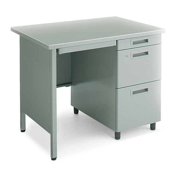 コクヨ KOKUYO 事務用デスクSR型 H740タイプ 片袖デスク 3段側面パネル