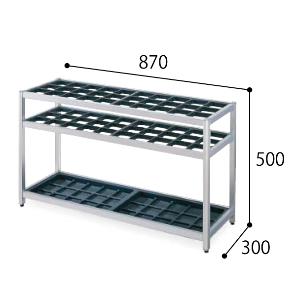 コクヨ KOKUYO 傘立て カサタテ フレームタイプ アルミ アジャスター