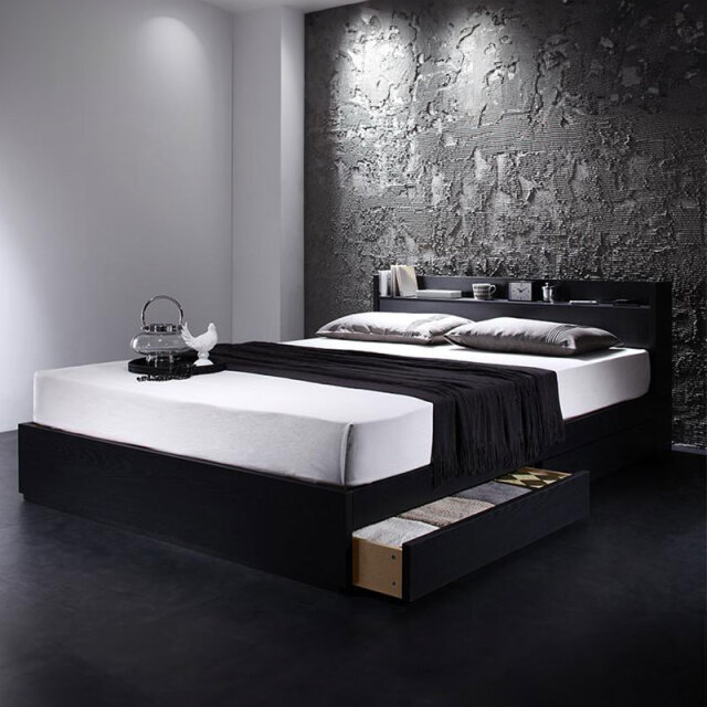 収納付きベッド| 収納付きベッド【VEGA】ヴェガ 国産カバーポケット