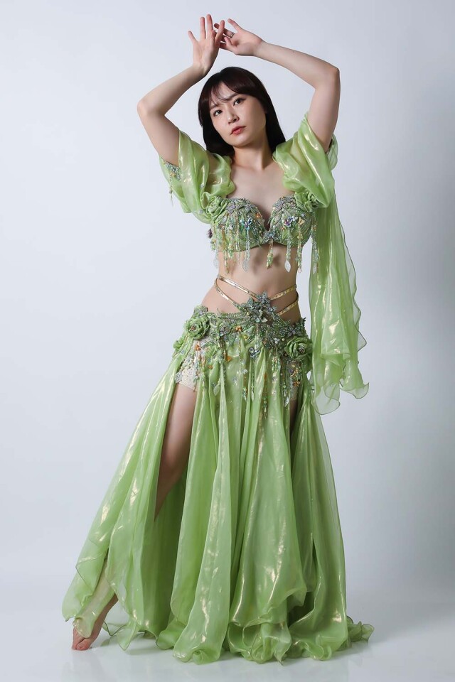 ベリーダンス衣装エリフ【elif】エジプト製Hoydaベリーダンス