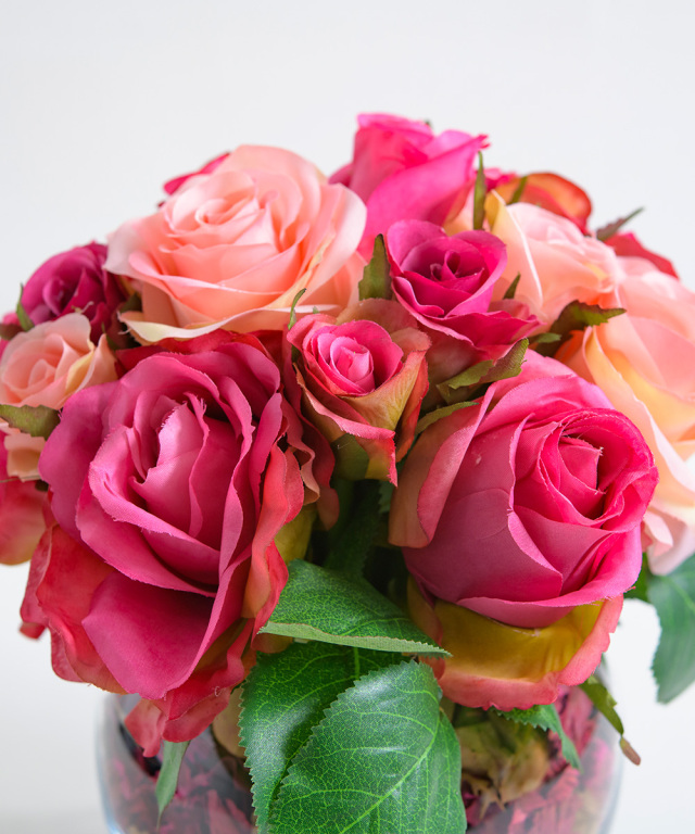 ローズポプリアレンジM-p 高品質 ギフト プレゼント お祝い アーティ