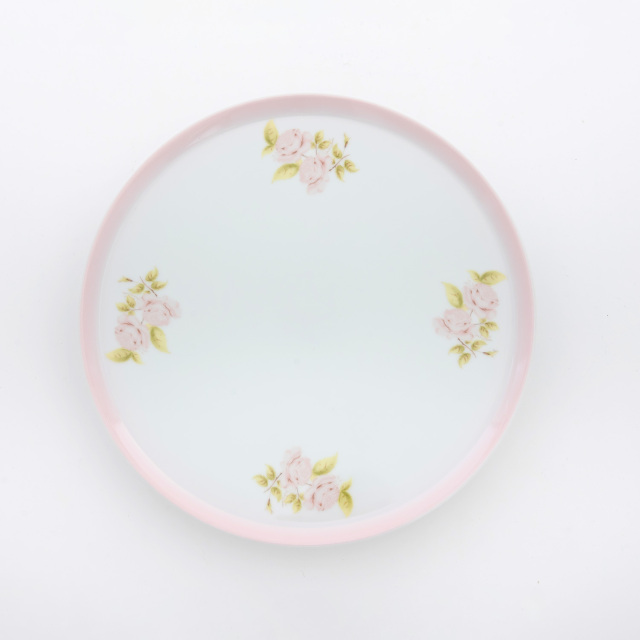 イマン ダイアナローズ 丸プレートL【薔薇の雑貨のアンフロールenfleur】