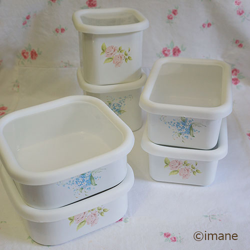 イマン ダイアナローズ スクエアストッカーL【イマン＆マニー薔薇の