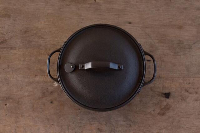 南部鉄器 クックトップ丸深形20cm（IH対応）