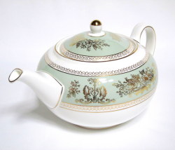 ウェッジウッド（Wedgwood）コロンビア セージグリーン ティーポット