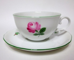 アウガルテン（Augarten）ウィンナーローズ ティーカップ＆ソーサー