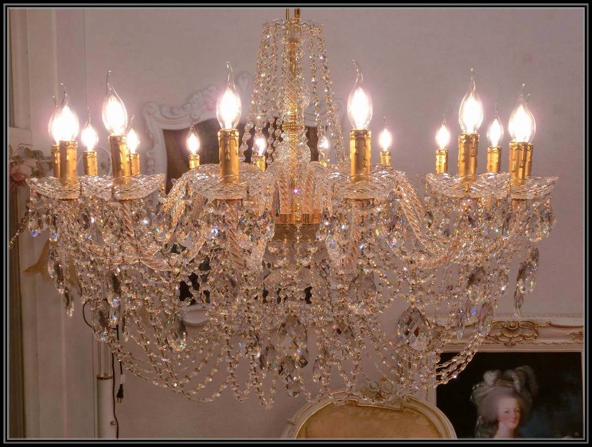 fu-collection】 スペシャルプライス クリスタルシャンデリア 16灯