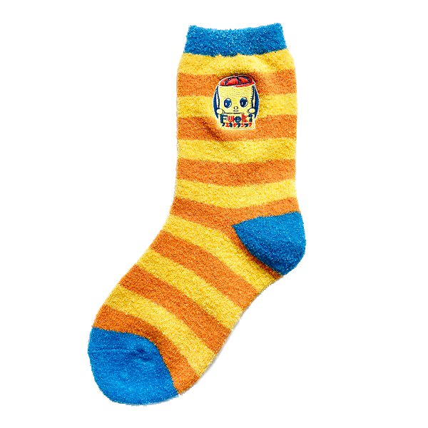 フエキクラシック ルームソックス オレンジ