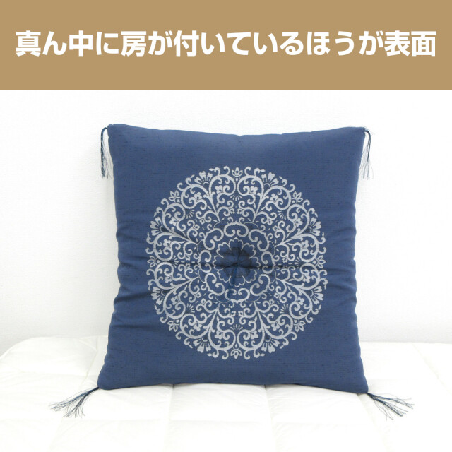 新品　5枚組　綿入り座布団 汚れ防止 防水撥水加工　ざぶとん　ブラウン　八端判 座布団5枚組 八端判 座布団 約59×63cm 上わた入り！ 手作り綿座布団