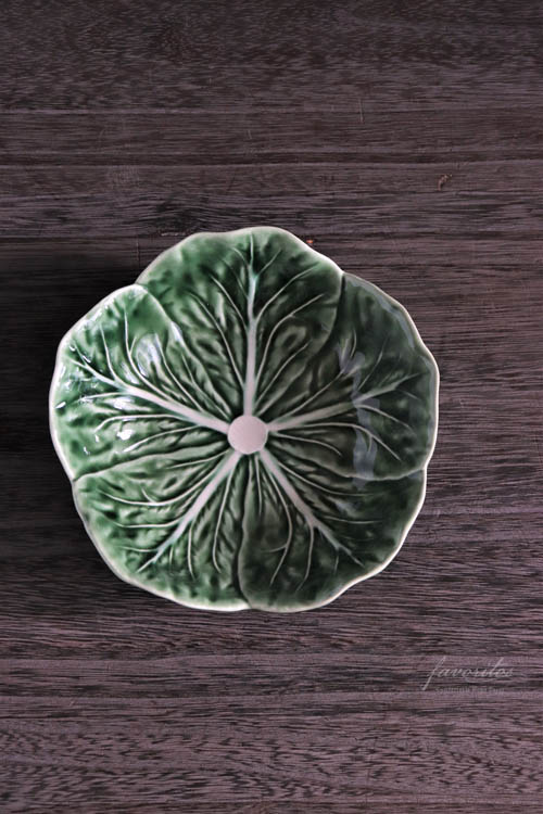 BORDALLO PINHEIRO (ボルダロ・ピニェイロ) ｜ キャベツ ボウルS グリーン