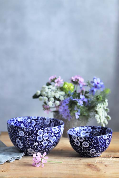 burleigh（バーレイ） ｜ ブルーキャリコ シュガーボウル(L/S)