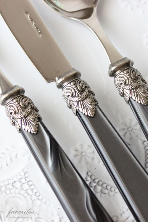 EME（エメ）｜Napoleon カトラリー ブラック（テーブルナイフ