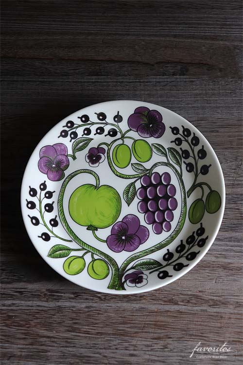 ARABIA（アラビア）｜ パラティッシ プレート 21cm パープル