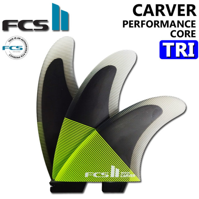 在庫限り] FCS2 FIN エフシーエス2 フィン CARVER PC TRI [Acid Black