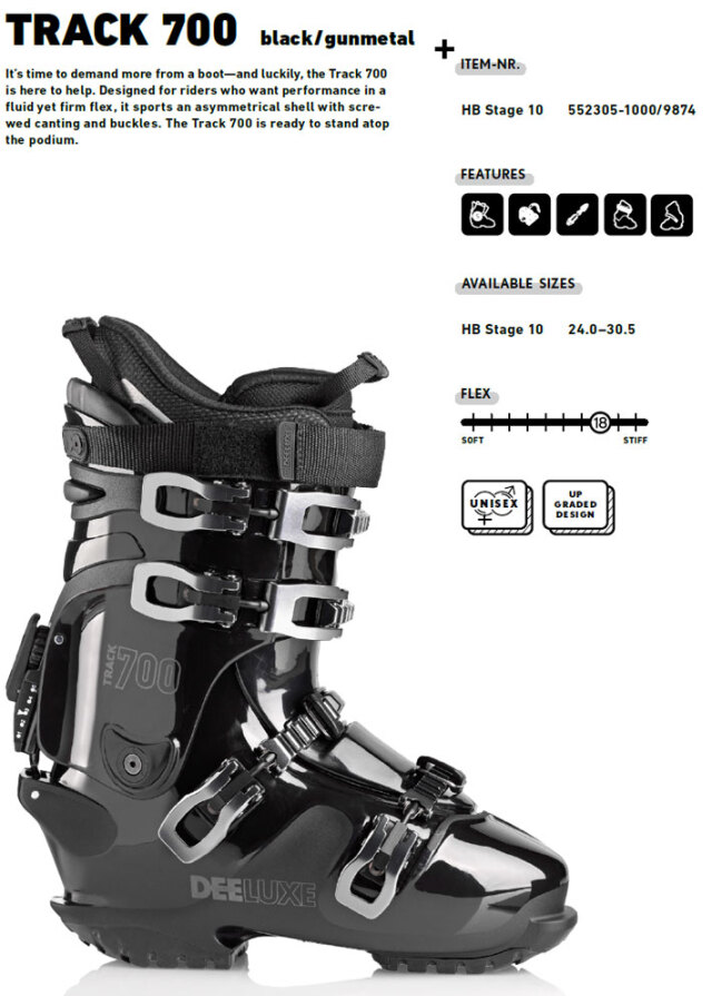 25-26 DEELUXE アルペン ブーツ ディーラックス TRACK 700 トラック