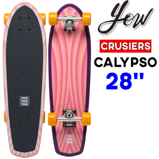 特典付き！】YOW サーフスケート サーフクルーザー ヤウ CALYPSO 28
