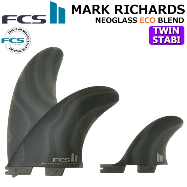 店内ポイント20倍中!!] FCS2 FIN フィン MR MARK RICHARDS TWIN +1 NG
