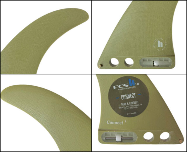 店内ポイント20倍中!!] FCS2 FIN フィン ロングボード CONNECT PG