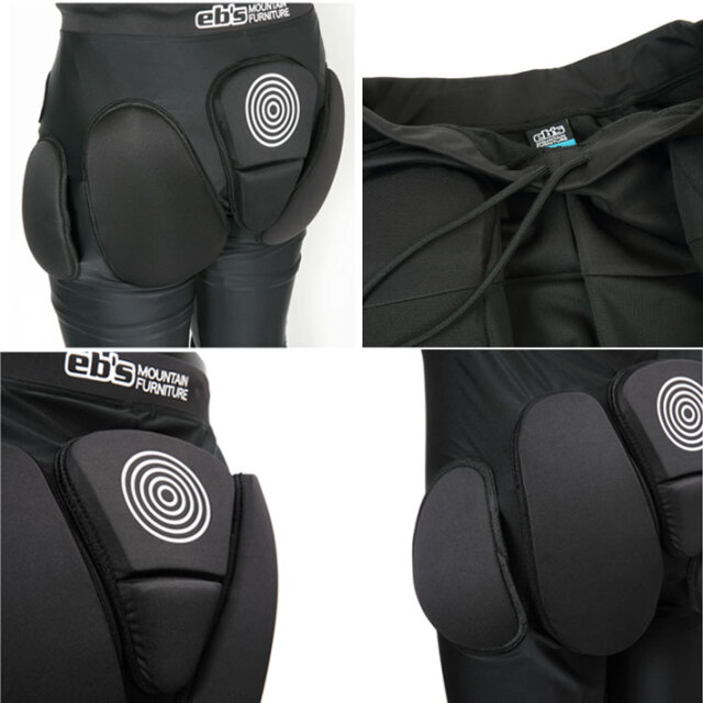 25-26 eb's エビス スノーボード ヒッププロテクター 4500122 SLIM