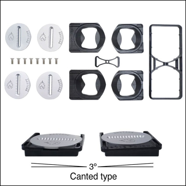 25-26 SPARK R＆D スパーク SPARK PUCKS CANTED PUCKS カント プレート