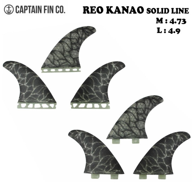 follows特別価格] CAPTAIN FIN キャプテンフィン トライフィン REO
